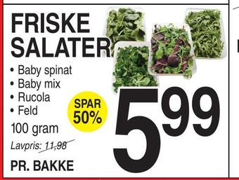 ABC Lavpris Friske salater tilbud