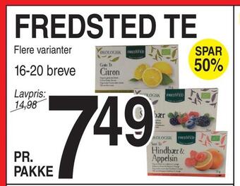 Fredsted te