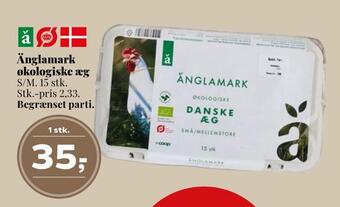 Dagli'Brugsen Änglamark økologiske æg tilbud