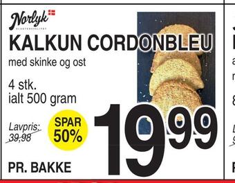 ABC Lavpris Kalkun cordonbleu tilbud