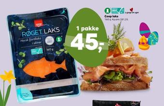 SuperBrugsen Coop laks tilbud