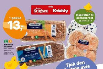 SuperBrugsen Schulstad levebrød tilbud