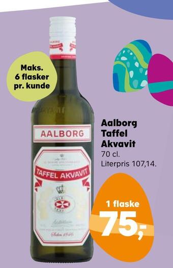 Aalborg taffel akvavit