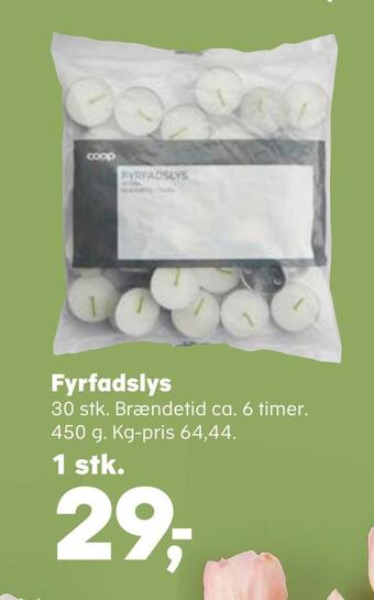 Kvickly Fyrfadslys tilbud