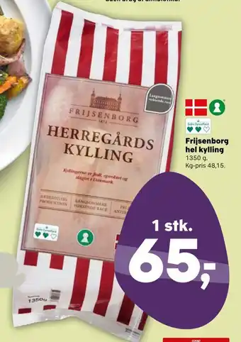 Kvickly Frijsenborg hel kylling tilbud