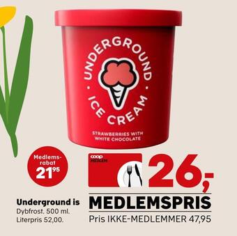 SuperBrugsen Underground is tilbud