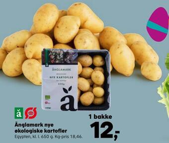 SuperBrugsen Änglamark nye økologiske kartofler tilbud