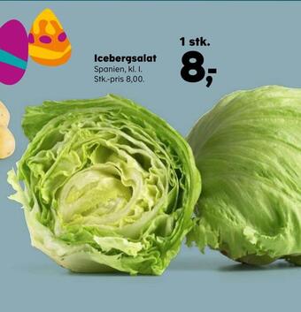 SuperBrugsen Icebergsalat tilbud