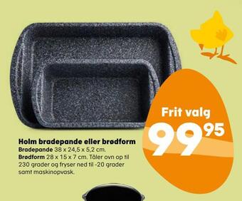 Holm bradepande eller brødform