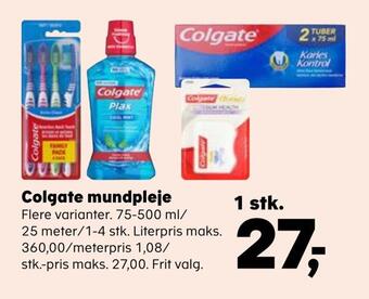 Colgate mundpleje