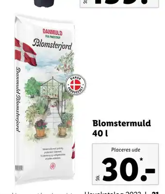 Blomstermuld 40 l