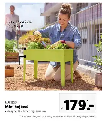 Lidl Mini højbed tilbud