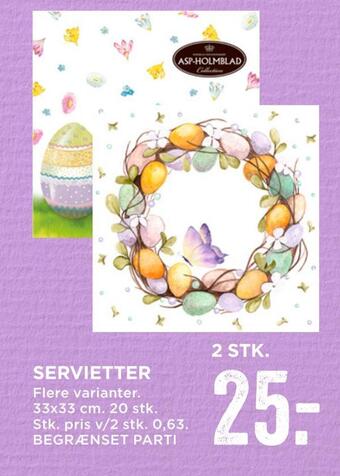 MENY Servietter tilbud