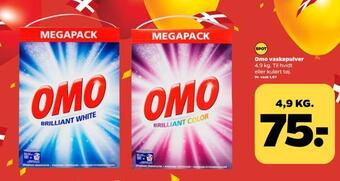 Netto Omo vaskepulver tilbud