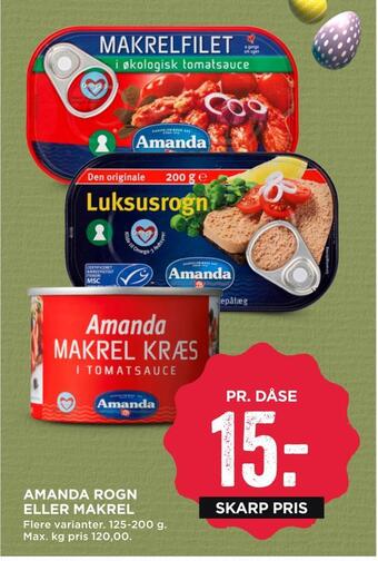 Amanda rogn eller makrel