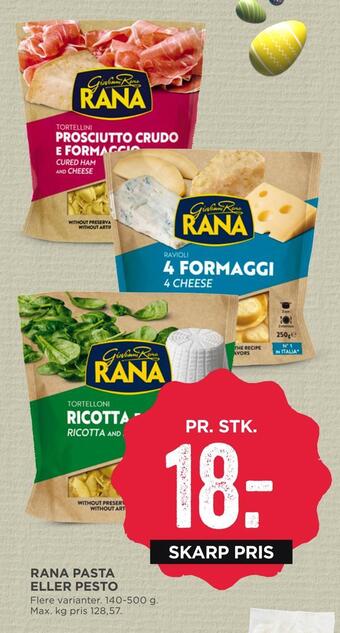 MENY Rana pasta eller pesto tilbud
