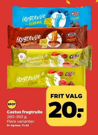 Netto Castus frugtrulle tilbud