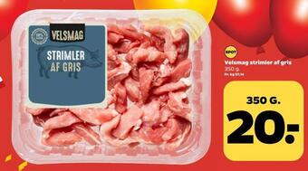 Netto Velsmag strimler af gris tilbud