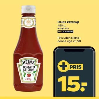 Netto Heinz ketchup tilbud