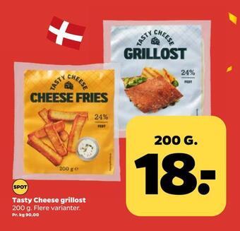 Tasty cheese grillost