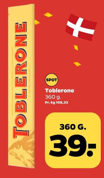 Netto Toblerone tilbud