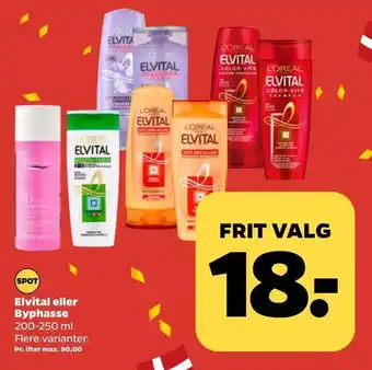 Netto Elvital eller byphasse tilbud