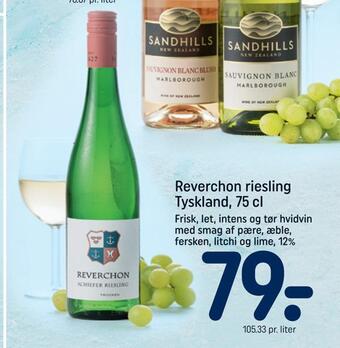 REMA 1000 Reverchon riesling tyskland tilbud