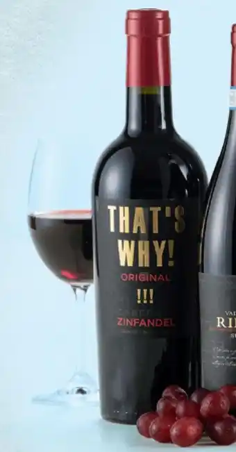 REMA 1000 That's why, cabernet sauvignon zinfandel italien tilbud
