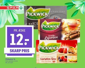 SPAR Pickwick te tilbud