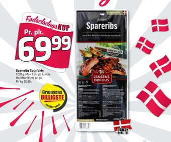 Fleggaard Jensens spareribs tilbud