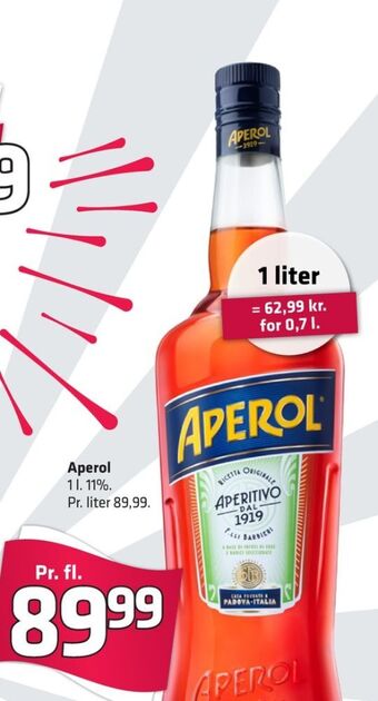 Fleggaard Aperol aperitif tilbud