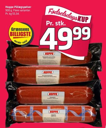 Fleggaard Hoppe spegepølse tilbud