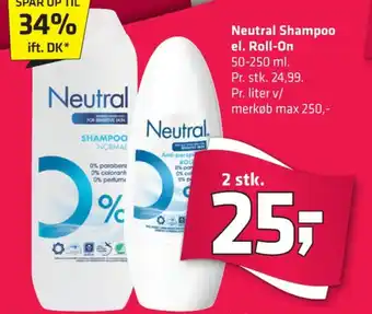 Fleggaard Neutral deo roll-on tilbud