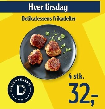 Føtex Delikatessens frikadeller tilbud