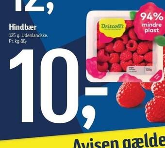 Føtex Hindbær tilbud