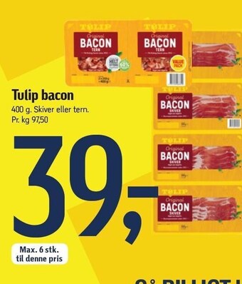 Føtex Tulip bacon tilbud
