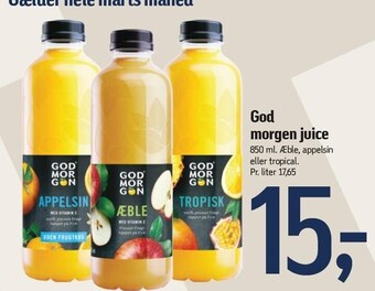 Føtex God morgen juice tilbud