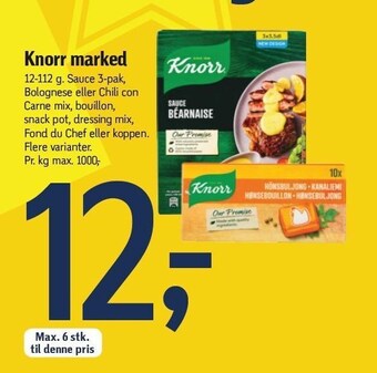 Føtex Knorr marked tilbud
