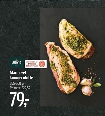 Føtex Ludvig marineret lammeculotte tilbud