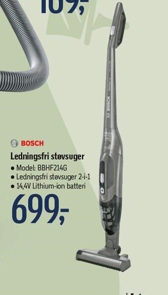 Føtex Ledningsfri støvsuger tilbud