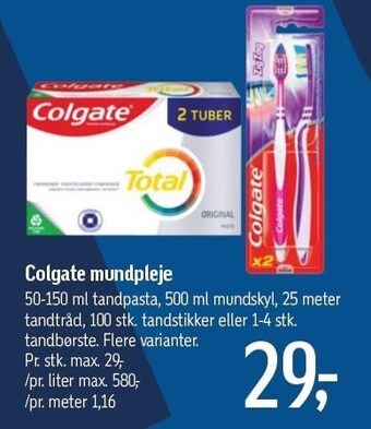 Colgate mundpleje