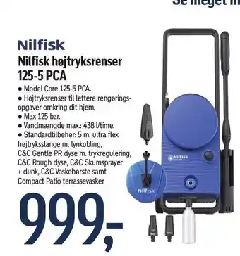 Nilfisk højtryksrenser 215-5 pca