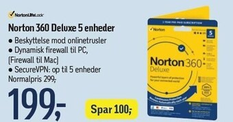 Norton 360 deluxe 5 enheder