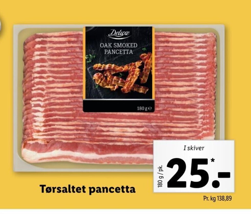 Deluxe Tørsaltet Pancetta tilbud hos Lidl