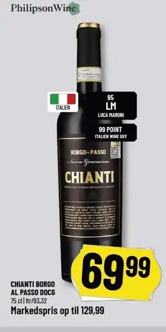 Løvbjerg Chianti borgo al passo docg tilbud