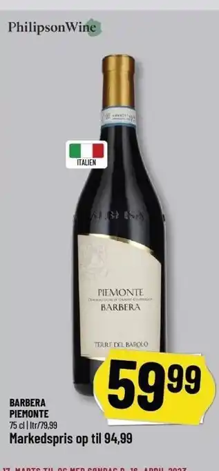 Barbera piemonte