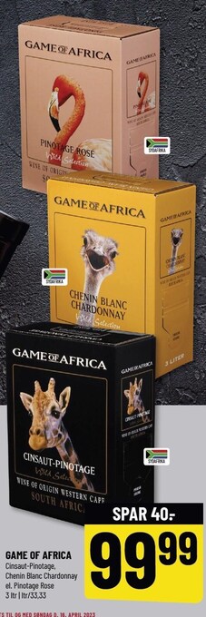 Game of africa