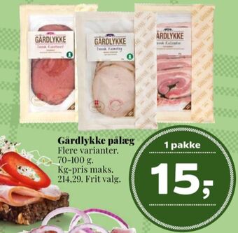 Gårdlykke rullepølse