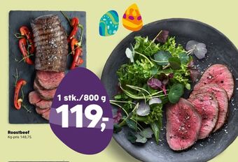 Kvickly Ukendt roastbeef tilbud