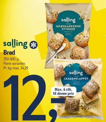Føtex Salling rundstykker tilbud
